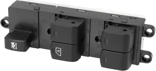 Alt view image 4 of 6 - 25401-5X01D Power Window Switch Front Driver Left Side for Nissan Navara