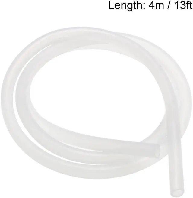 Alt view image 3 of 3 - Silicone Tubing, 10mm ID x 14mm OD 13ft Rubber Tube Air Hose Water Pipe for Pump Transfer, Semi Clear