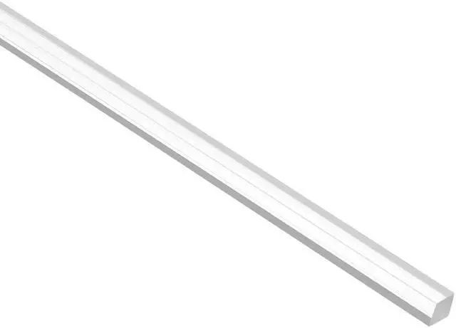 Alt view image 3 of 3 - 3mmx3mmx200mm Transparent Clear Solid Acrylic Square Rod PMMA Bar 2pcs