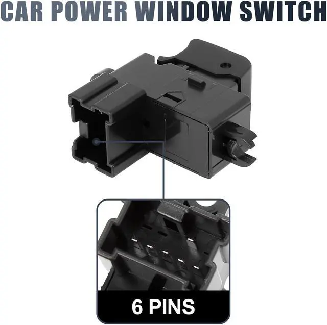 Alt view image 4 of 6 - 25411-BR00A Power Window Switch Front Right Side for Nissan
