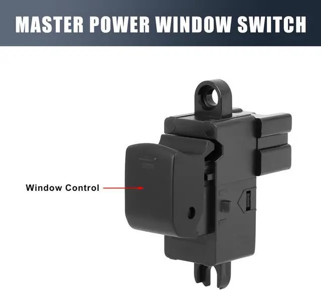 Alt view image 3 of 6 - 25411-BR00A Power Window Switch Front Right Side for Nissan