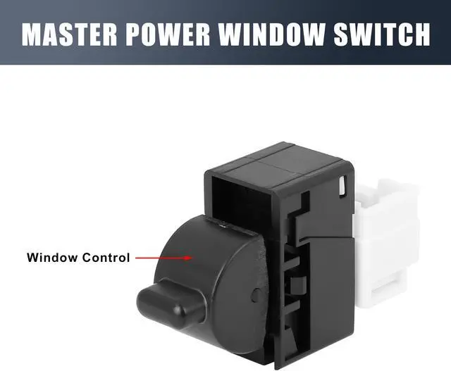 Alt view image 3 of 6 - 25411-2S700 Power Window Switch Rear Left Side for Nissan Frontier 2000-2004