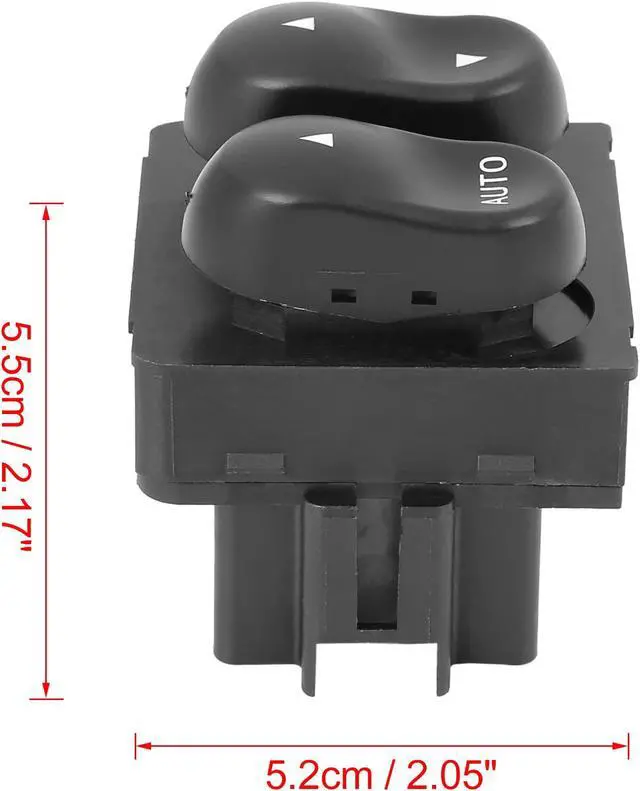 Alt view image 6 of 6 - XL3Z14529AA Power Window Switch Front Driver Left Side for Ford Lobo F-150 F-250 F-350