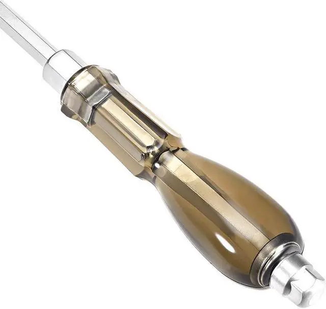Alt view image 4 of 4 - PH2 Phillips / 1/4-Inch Slotted Magnetic Impact Screwdriver Set of 2 Pieces with 3-Inch Cr-v Shaft and Hex Bolster Strike Cap
