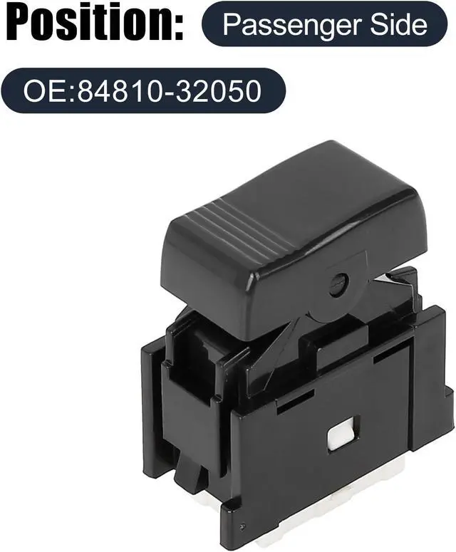 Alt view image 2 of 7 - 84810-32050 Power Door Window Switch Front Left Rear Left or Right Side for Toyota