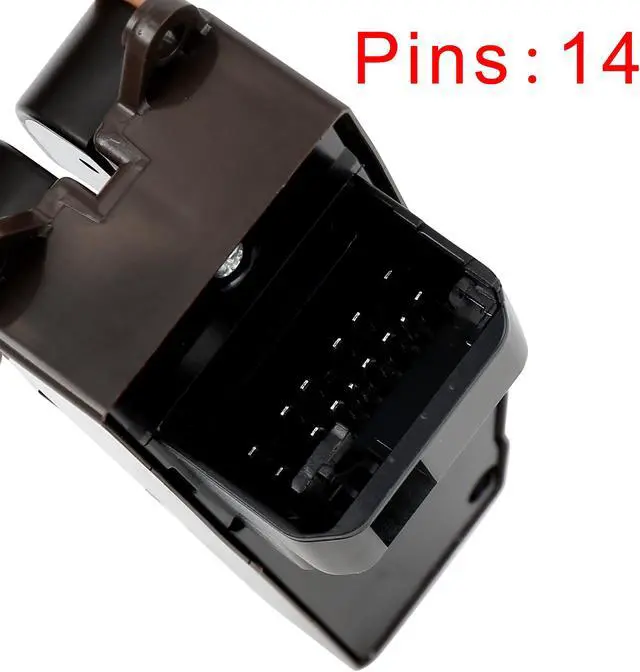 Alt view image 7 of 7 - 84820-01020 Power Door Window Switch Front Driver Left Side for Toyota Matrix 2003-2008
