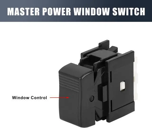 Alt view image 3 of 7 - 84810-32050 Power Door Window Switch Front Left Rear Left or Right Side for Toyota
