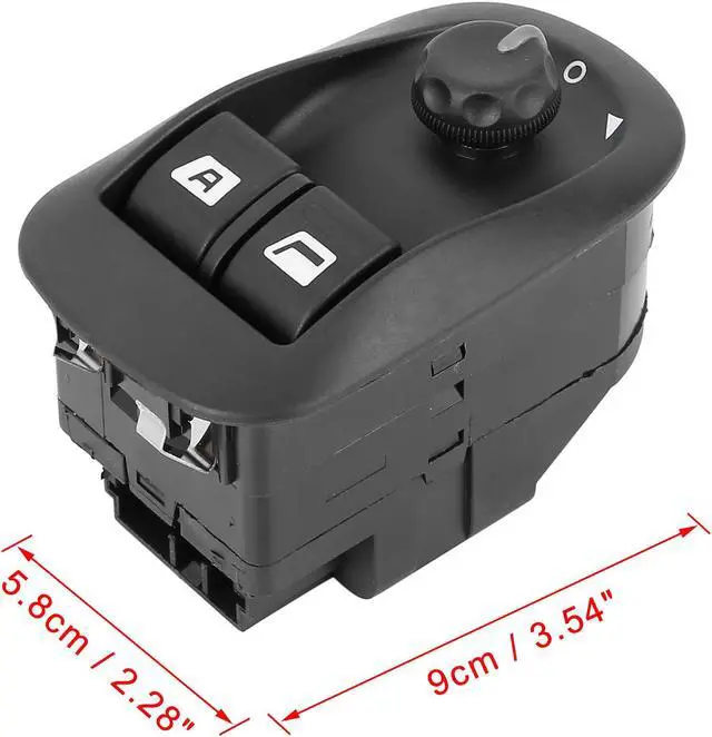 Alt view image 6 of 7 - 6554.WA Automobile Power Door Window Switch Front Driver Left Side for Peugeot 306 206