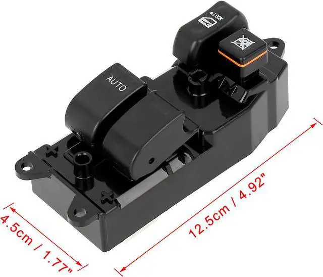 Alt view image 6 of 7 - 84820-35100 Power Door Window Switch Front Driver Left Side for Toyota FJ Cruiser 2007-2012
