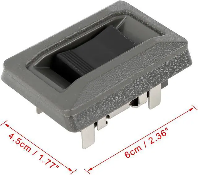 Alt view image 6 of 7 - 84810-20060-B3 Power Door Window Switch Front Right Side for Toyota Corolla 1988-1989