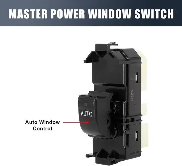 Alt view image 3 of 7 - 84030-60022 Power Door Window Switch Front Right Side for Toyota Land Cruiser 1998-2007