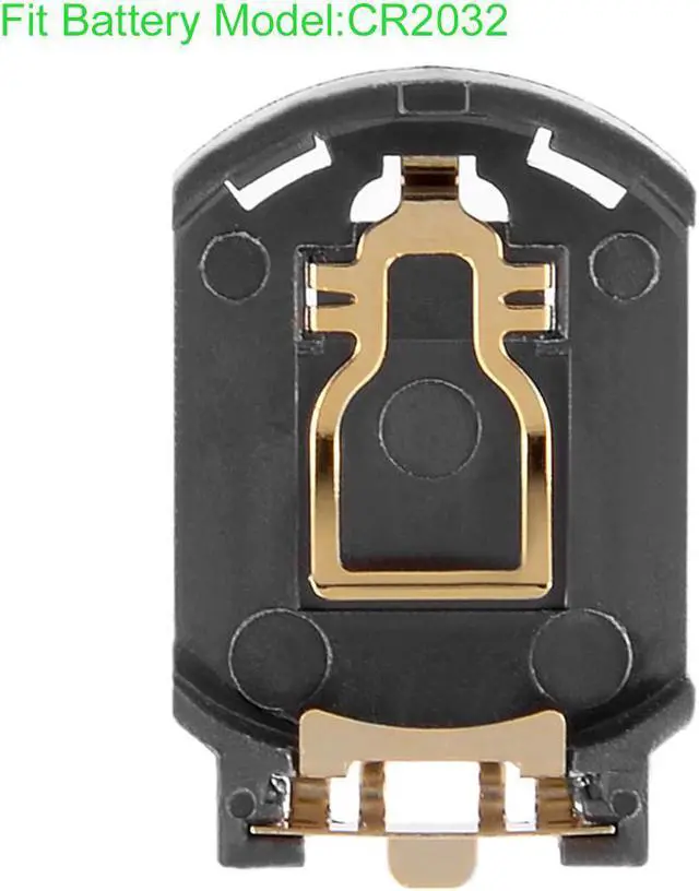 Alt view image 2 of 4 - 6PCS Brown Plastic Housing CR2032 Button Cell Battery Socket Holder Case