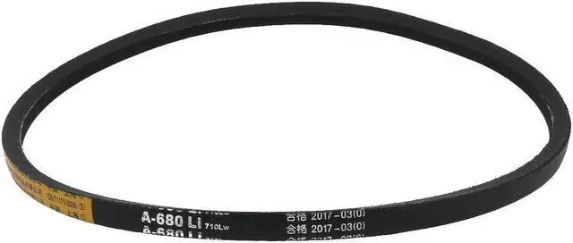 Main image of A680 Industrial Lawn Mower Rubber V Belt 12mm Width 26.7 Inch Inner Girth
