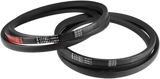 Main image of A1778/A70 V-Belts 70" Inner Girth, A-Section Rubber Drive Belt 2pcs