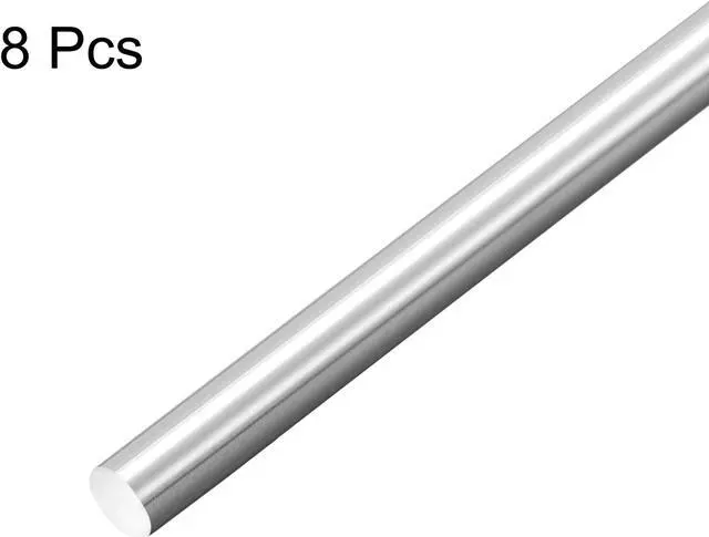 Alt view image 3 of 4 - 5mm x 400mm 304 Stainless Steel Solid Round Rod for DIY Craft - 8pcs