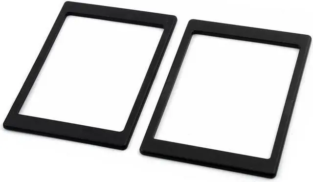 Alt view image 2 of 2 - Computer Plastic 7mm to 9.5mm HDD SSD Hard Drive Thickening Pad Frame Black 5pcs