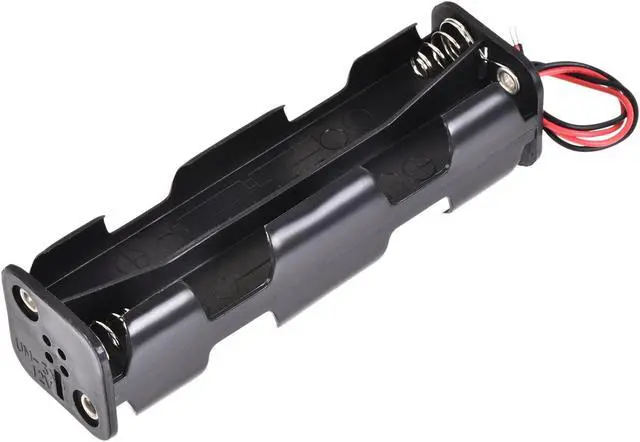 Main image of Battery Case Storage Box 8 Slots x 1.5V 2-Wire Lead for 8 x AA Battery