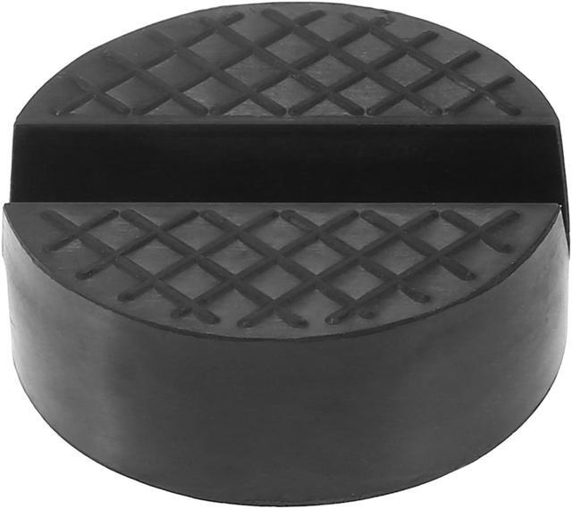 Alt view image 3 of 6 - 2pcs Universal Car Jack Pad Stand Slotted Puck Support Frame Rail Pinch Weld Protector Rubber