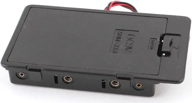 Alt view image 2 of 2 - 5.7" 2-Wire In Series 6 x 1.5V AA Battery Holder Box Storage Case
