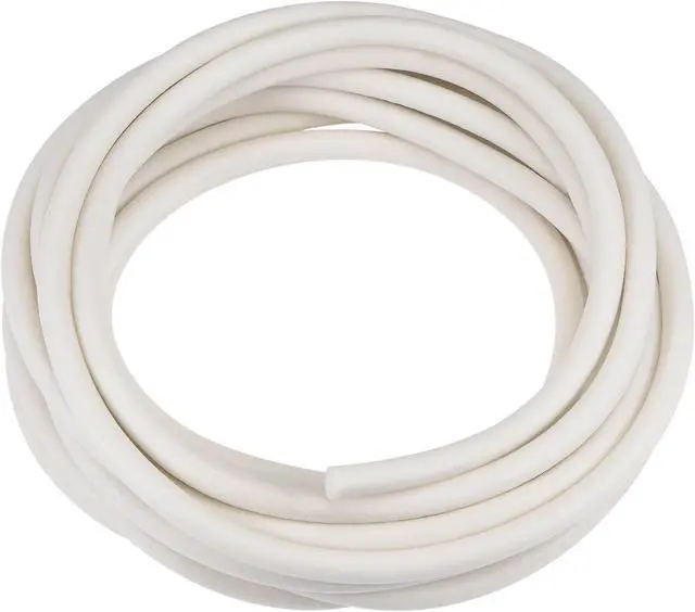 Alt view image 4 of 4 - 1/4"(6mm) Soft Silicone Bending Insert Tube for Rigid Tubing 16ft White