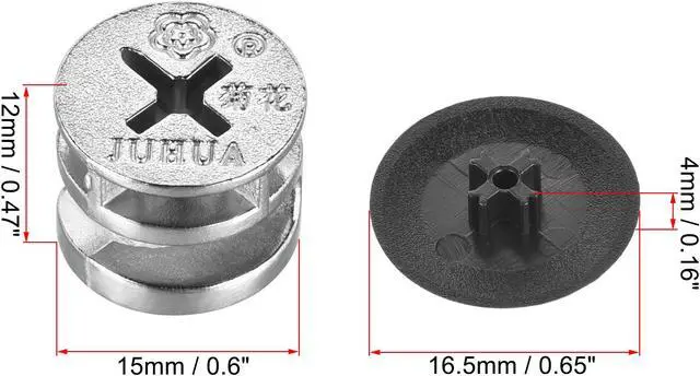 Hillman 1/4-in X 20 Zinc-plated Steel Joint Connector Nut (2-Count) 884300 At - Foto 12
