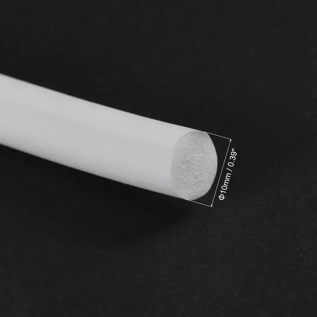 Alt view image 3 of 4 - 10mm Soft Silicone Bending Insert Tube for Rigid Tubing 6.6ft White