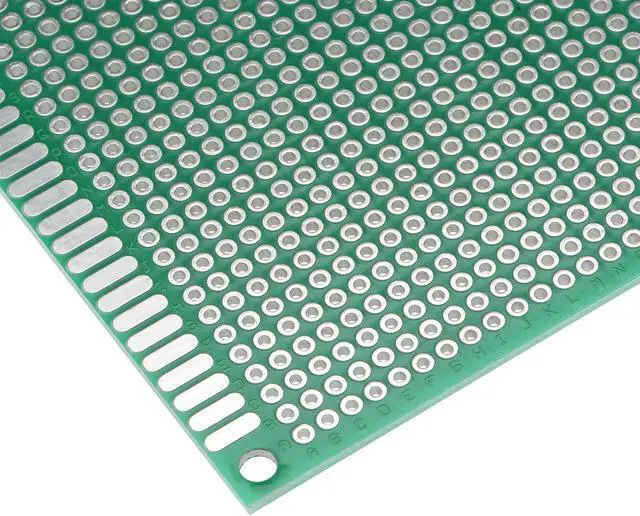 Alt view image 5 of 6 - Double-Sided PCB Board Printed Circuit Boards Kit (5 Sizes - 2x8 3x7 4x6 5x7 7x9 ) Prototyping Board for DIY Soldering Electronic Projects Practice Test Circuit 36pcs