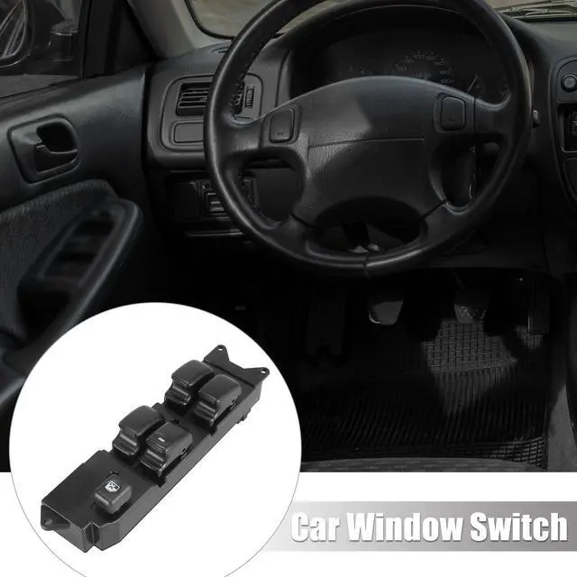 Alt view image 2 of 6 - Front Left Side Master Power Window Switch Lift Button Panel for Mitsubishi Lancer Pajero MR194826