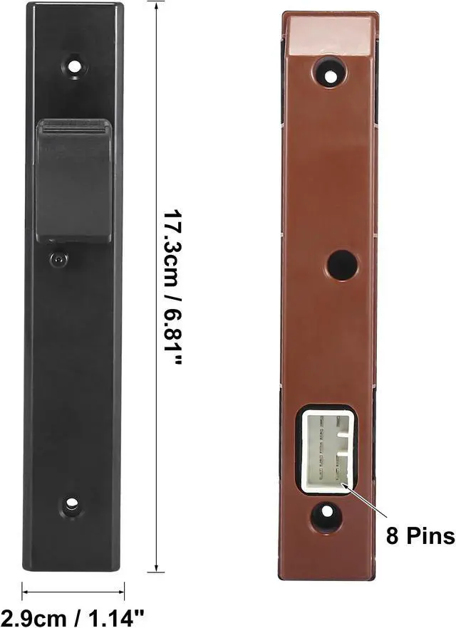 Alt view image 3 of 6 - Front Right Side Master Power Window Switch Lift Button Panel for Mitsubishi MK387783