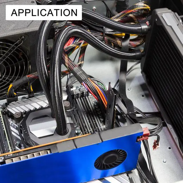 Alt view image 6 of 6 - Water Cooling Radiator for Computer CPU 80mm x 100mm x 26mm with 8 Aluminum Tube