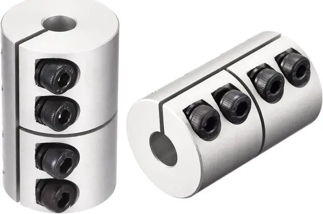 Main image of 2pcs 6.35mm to 8mm Shaft Coupling 25mmx40mm Coupler Aluminum Alloy Joint Motor for 3D Printer CNC Machine DIY Encoder