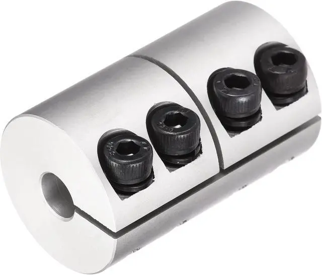 Alt view image 5 of 5 - 2pcs 6.35mm to 8mm Shaft Coupling 25mmx40mm Coupler Aluminum Alloy Joint Motor for 3D Printer CNC Machine DIY Encoder