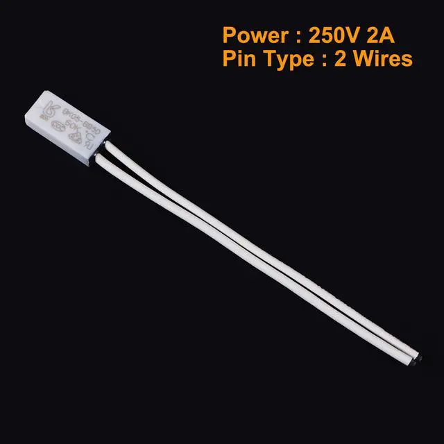 Alt view image 4 of 5 - 10pcs KSD9700 Thermostat Normally Open 40-100°C(104-212°F) N.O Temperature Control Switch Assortment Kit