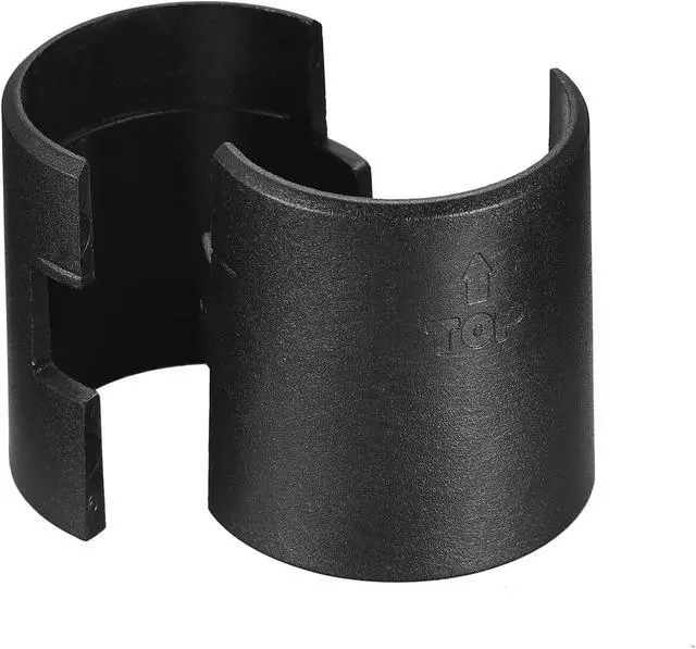 Alt view image 4 of 5 - Wire Shelf Clips 1.5 Inch Wire Shelving Lock Clips Plastic for Wire Shelving System , 16 Pcs