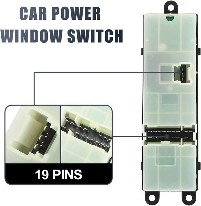 Alt view image 4 of 7 - Car Electric Power Master Window Switch Front Left Side 25401-ED500 for Nissan Versa 2007-2010