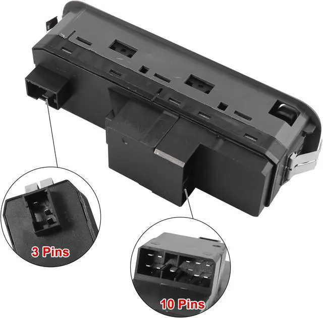 Alt view image 6 of 7 - Master Power Window Switch Front Left Driver Side for Suzuki Grand Vitara 1999-2002 37990-65D10-T01