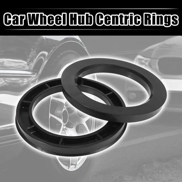 Alt view image 2 of 6 - 4pcs Plastic 77.8mm to 108mm Car Hub Centric Rings Wheel Bore Center Spacer