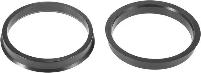 Alt view image 4 of 7 - 4pcs Plastic 54.1mm to 72.56mm Car Hub Centric Rings Wheel Bore Center Spacer