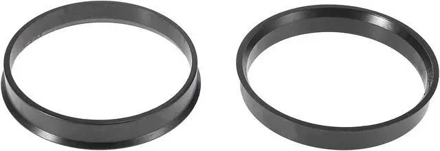 Alt view image 6 of 6 - 4pcs Plastic 60.1mm to 64.1mm Car Hub Centric Rings Wheel Bore Center Spacer