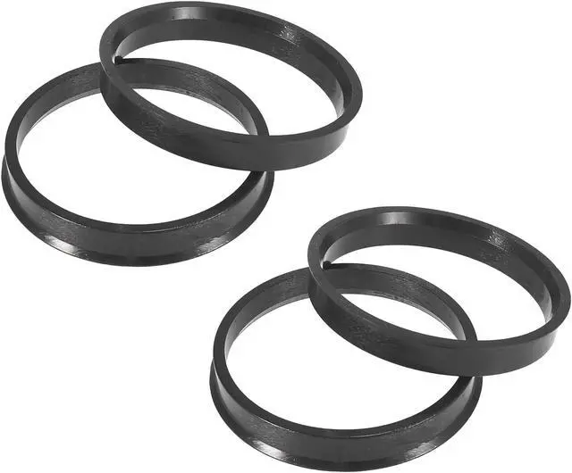 Main image of 4pcs Plastic 60.1mm to 66.1mm Car Hub Centric Rings Wheel Bore Center Spacer