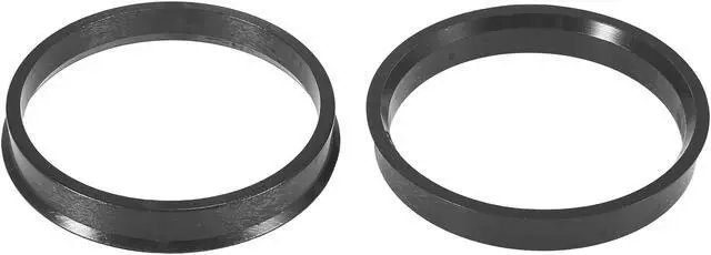 Alt view image 6 of 6 - 4pcs Plastic 60.1mm to 66.1mm Car Hub Centric Rings Wheel Bore Center Spacer