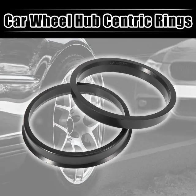 Alt view image 2 of 7 - 4pcs Plastic 78.1mm to 106mm Car Hub Centric Rings Wheel Bore Center Spacer