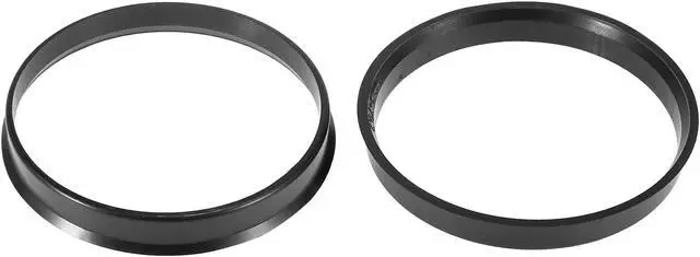 Alt view image 6 of 6 - 4pcs Plastic 70.3mm to 74.1mm Car Hub Centric Rings Wheel Bore Center Spacer