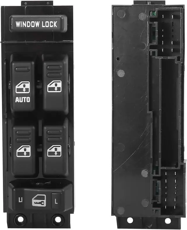 Alt view image 3 of 7 - Front Left Driver Side Master Power Window Switch for Chevrolet Silverado for GMC Sierra 15062650