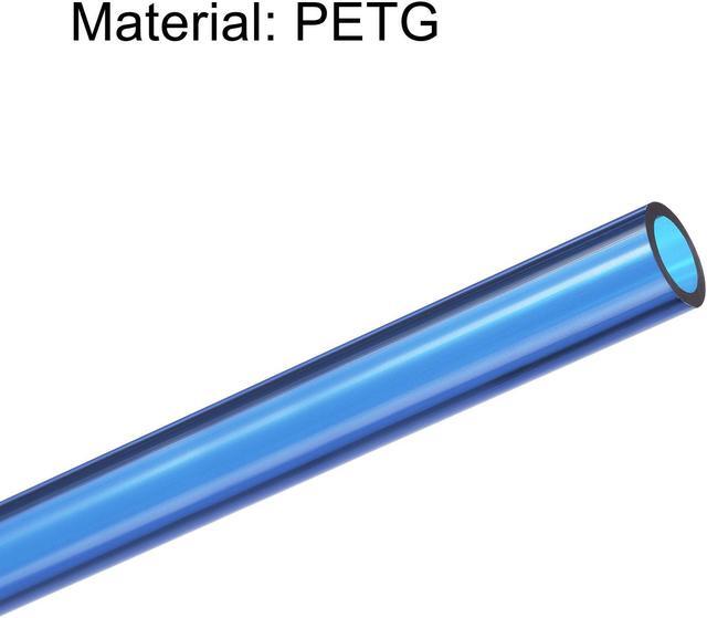 Alt view image 4 of 5 - PETG Tubing Hard Tube 10mm ID, 14mm OD, 0.5m Length, Blue No Fluorescent Light for PC Water-cooling System 4pcs
