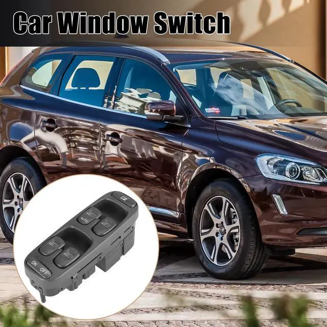 Alt view image 2 of 7 - Car Master Power Window Lifter Switch Lift Button Panel 8638452 for Volvo V70 1998-2000