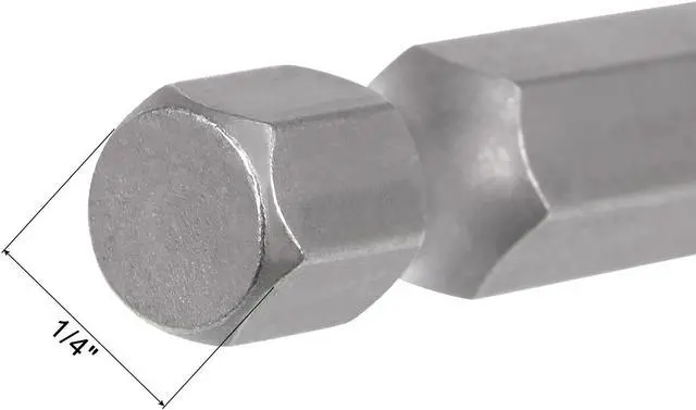 Alt view image 4 of 5 - 12 Pcs Phillips Screwdriver Bit Set, 1/4" Hex Shank Magnetic PH00 - PH2 Cross Drill Bits, 2" Long S2 Steel