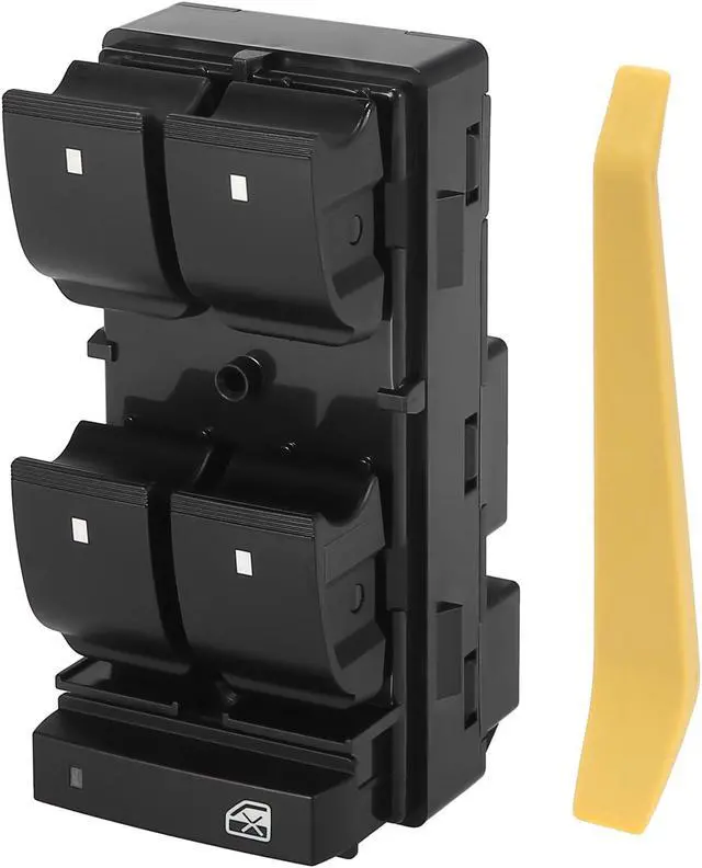 Main image of Power Master Window Switch Driver Side for Chevrolet Silverado Traverse HHR for GMC Sierra 1500 2500HD 3500HD 25789692 20945129