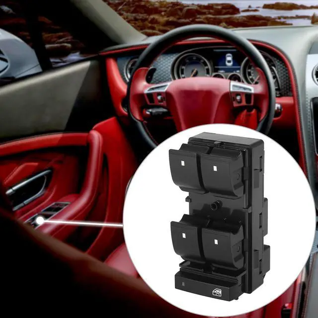 Alt view image 2 of 7 - Power Master Window Switch Driver Side for Chevrolet Silverado Traverse HHR for GMC Sierra 1500 2500HD 3500HD 25789692 20945129