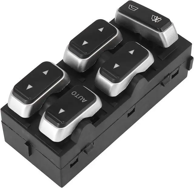 Alt view image 6 of 7 - Power Master Window Switch Driver Side 5W1Z14529BA for Lincoln Town Car 2003-2008